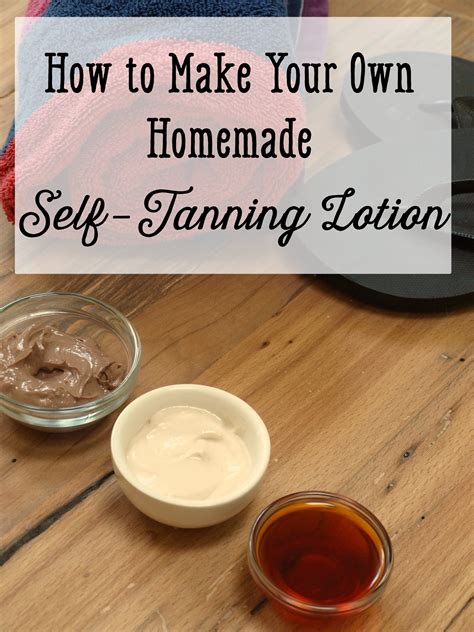 homemade tanning mist